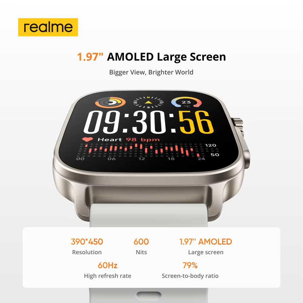 Global Versiyon realme watch 5 - Watch S Realme incelemesi ve fiyatı