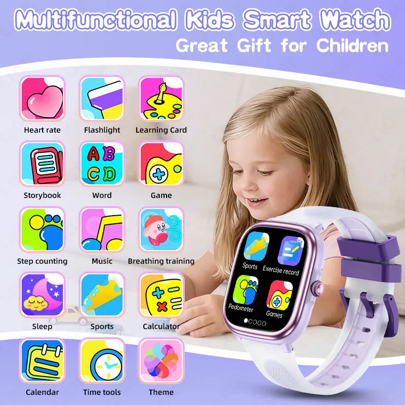 LIGE akıllı saat çocuklar için - Smartwatch Watches Birthday Gift For Girls incelemesi ve fiyatı