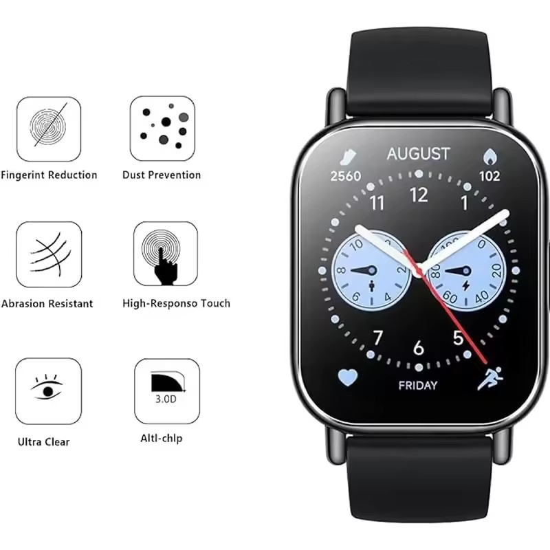 1-5 adet temperli cam Xiaomi R - Smartwatch Redmi Watches incelemesi ve fiyatı
