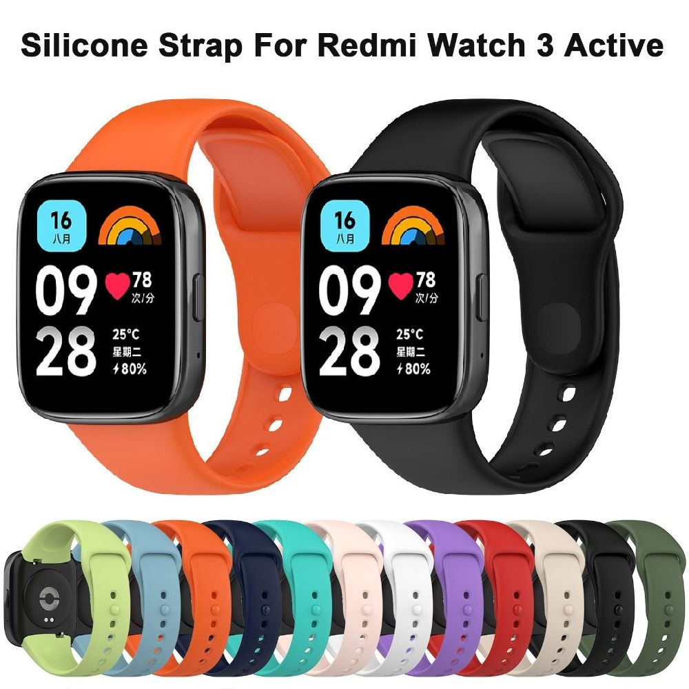Redmi için İzle 3 aktif siliko - Smartwatch Redmi Watches incelemesi ve fiyatı