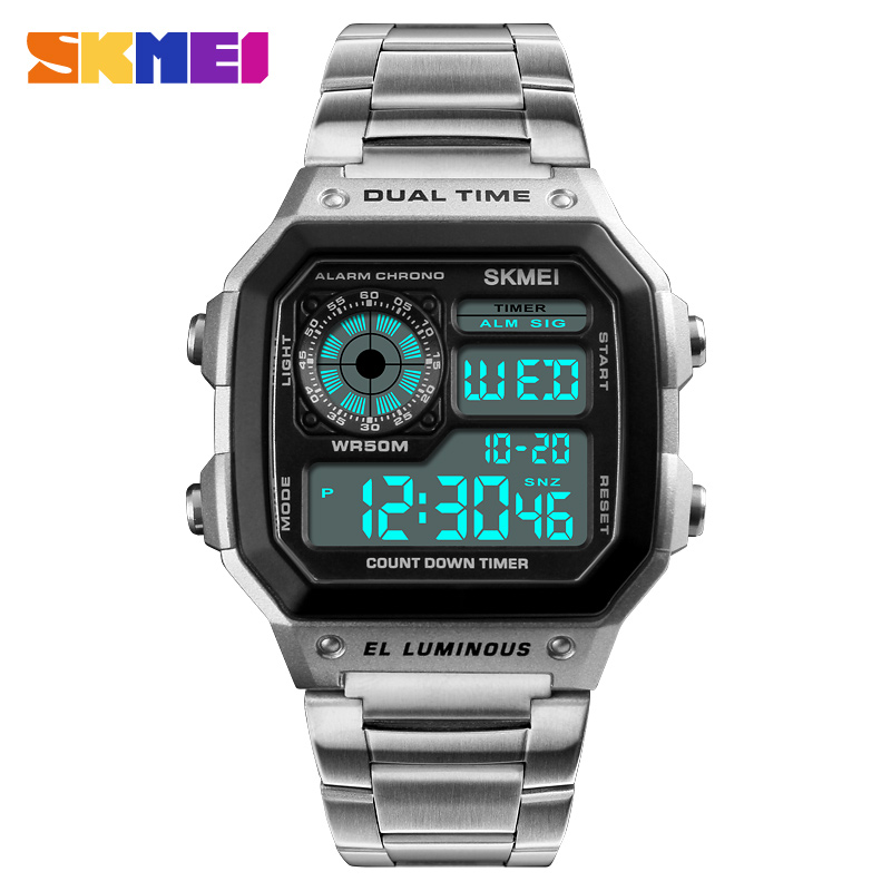 SKMEI 1335 dijital saat Erkekl - Tide Watch Surf incelemesi ve fiyatı