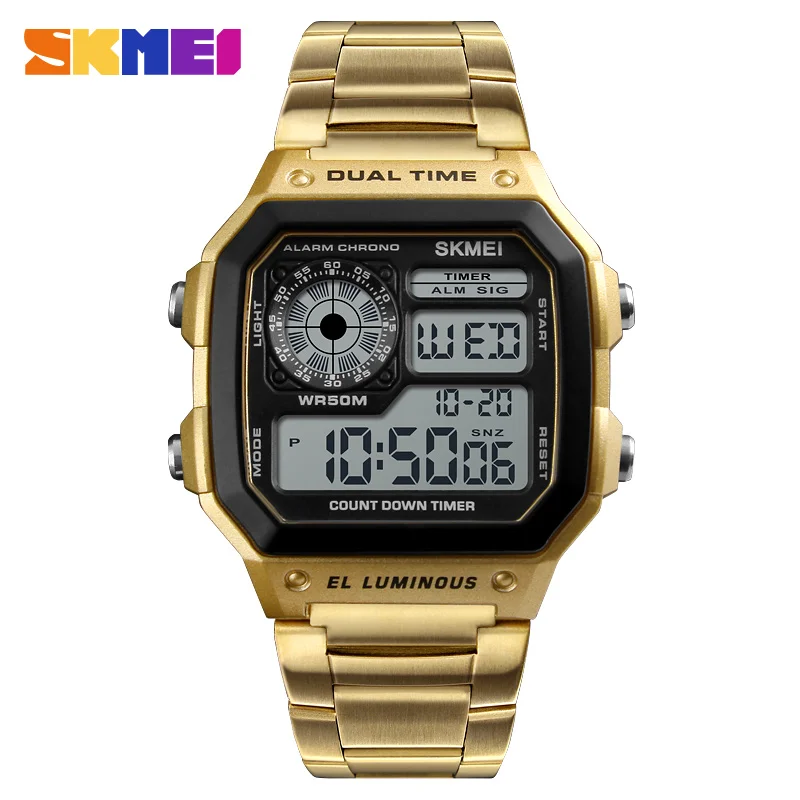 SKMEI 1335 dijital saat Erkekl - Tide Watch Surf incelemesi ve fiyatı