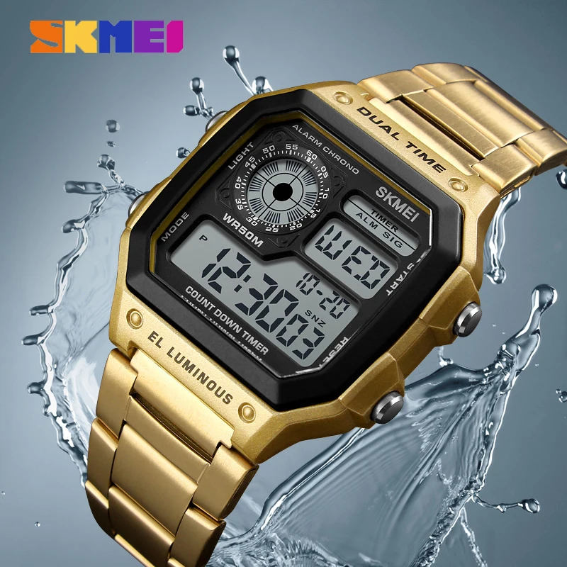 SKMEI 1335 dijital saat Erkekl - Tide Watch Surf incelemesi ve fiyatı