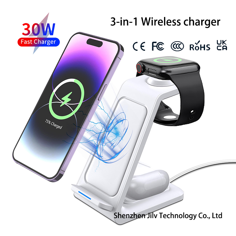 15W 3'ü 1 Arada Kablosuz Şarj  - Watch 7 Smartwatch Iphone incelemesi ve fiyatı
