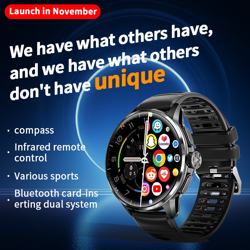 H100 Akıllı Saat 1.8 inç Amole - Smartwatch Watch Whatsapp incelemesi ve fiyatı