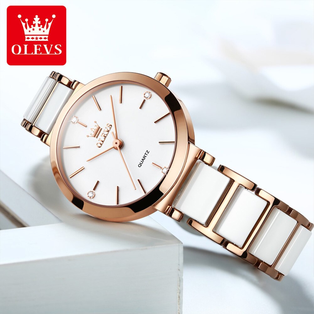 OLEVS moda kadın saatler Relog - Minimalist Thin Watch incelemesi ve fiyatı