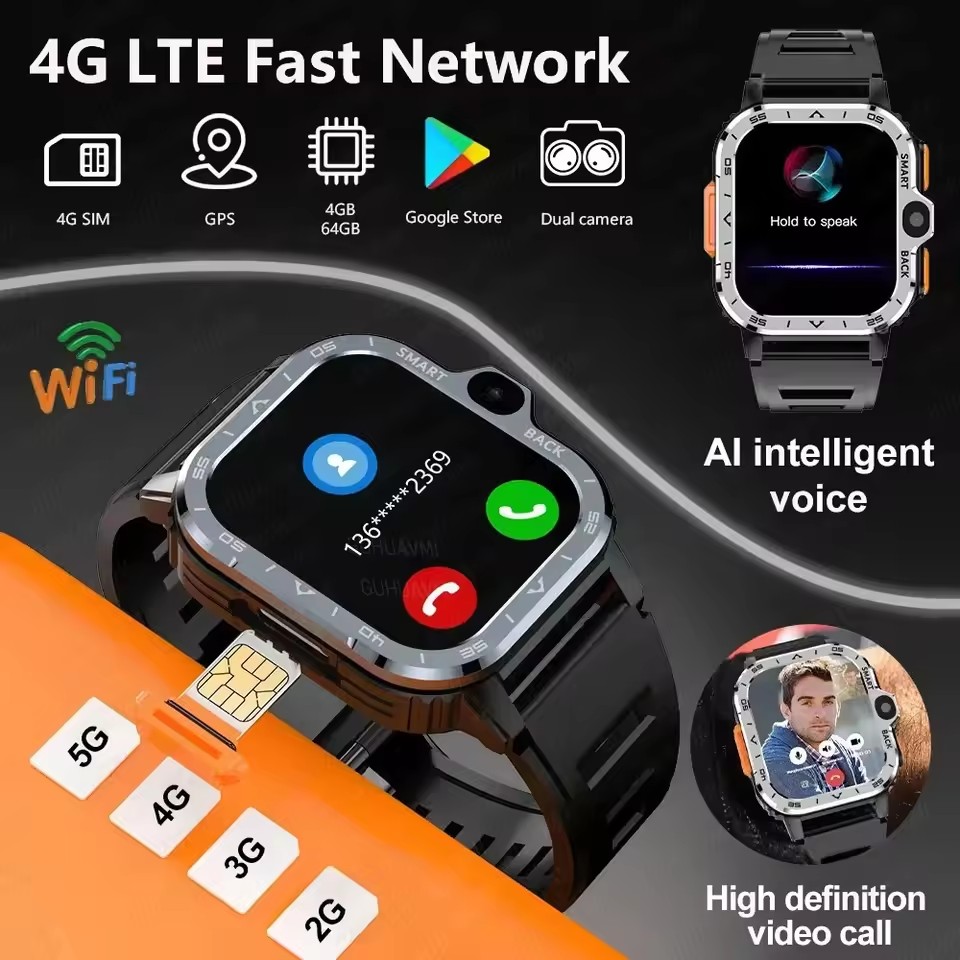 Android WhatsApp Akıllı 5G Vid - Smartwatch Watch Whatsapp incelemesi ve fiyatı